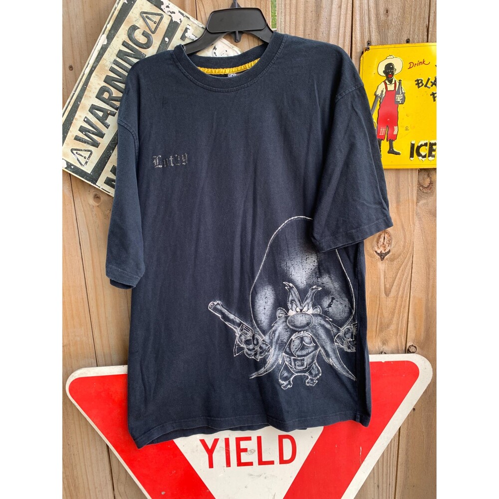 Vintage Y2K Yosemite Sam Looney Tunes Character graphic tee by Lot29 Size XL